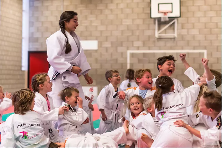 Leerlingen De Toermalijn aan de slag met Schooljudo