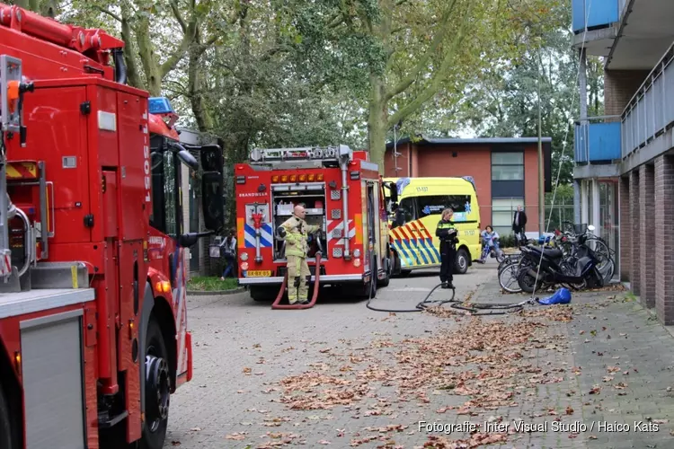 Brand in flatwoning Purmerend