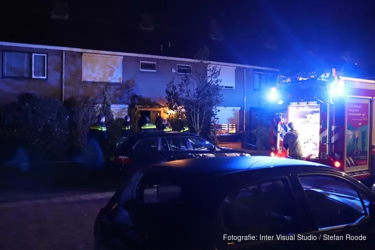 Brand in woning Purmerend