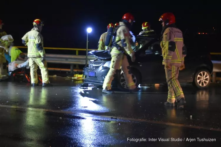 Meerdere gewonden bij ongeval op A7