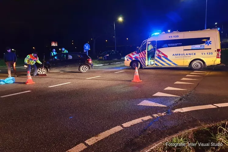 Twee auto&#39;s total loss bij ongeval