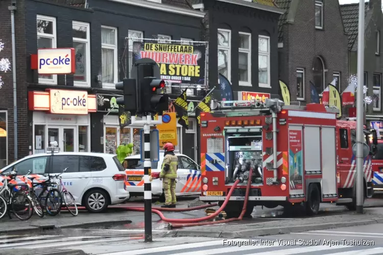 Brand in centrum Purmerend