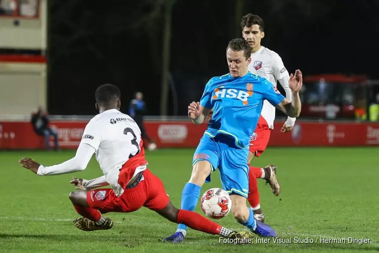 Pas op de plaats voor FC Volendam in titelstrijd