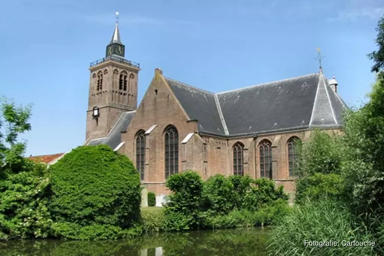 Cartouche verplaatst concerten in Grote Kerk De Rijp