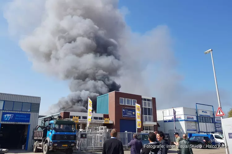 Grote brand in Purmerend