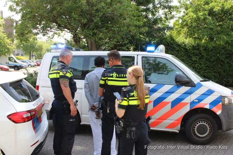 Aanhouding te voet in Purmerend