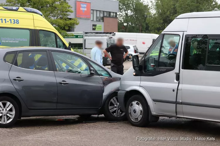 Aanrijding bij Milieustraat Purmerend