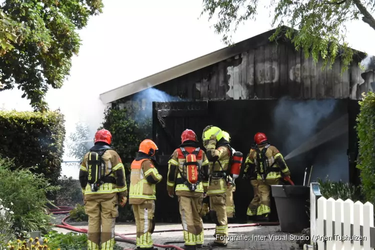 Brand in schuur Westbeemster