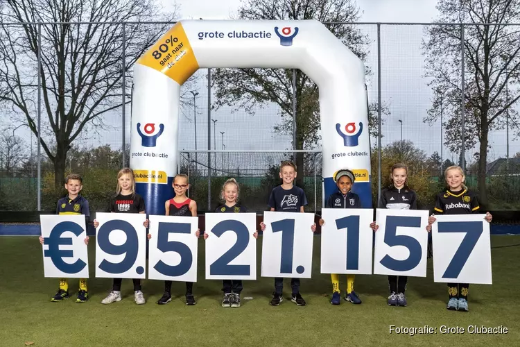 Clubs uit Purmerend halen € 51072 op met Grote Clubactie 2020