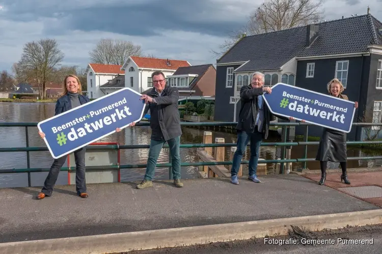 Colleges van Beemster en Purmerend stellen economische visie 2040 vast