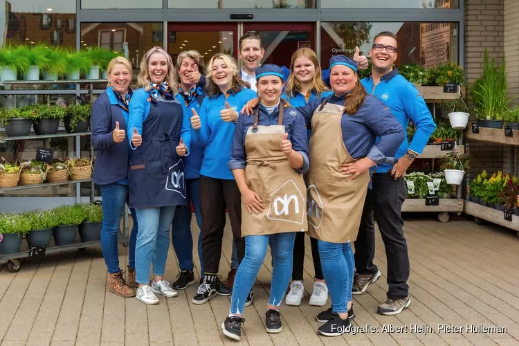 Vertrouwd winkelteam in gloednieuwe Albert Heijn Middenbeemster