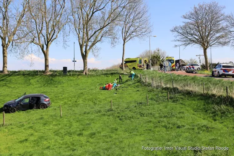 Motorrijder gewond na ongeval in Zuidoostbeemster