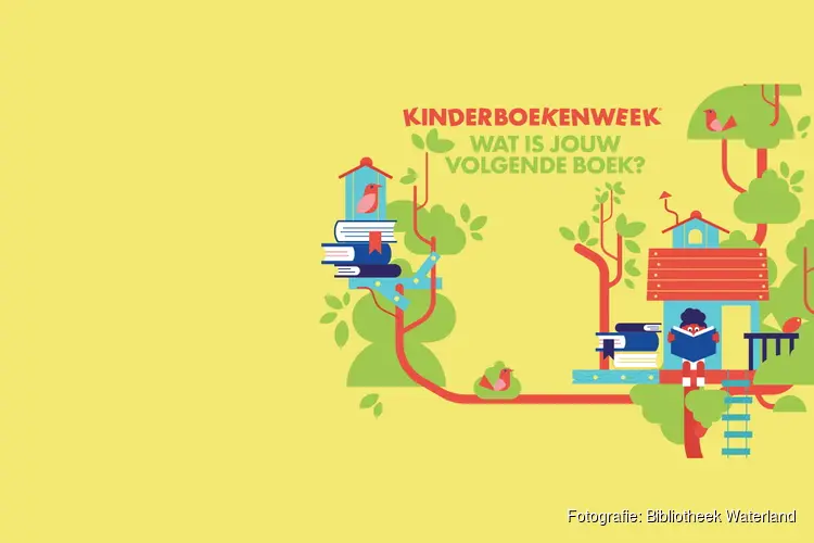 Gi-ga-groene Kinderboekenweek in bibliotheken