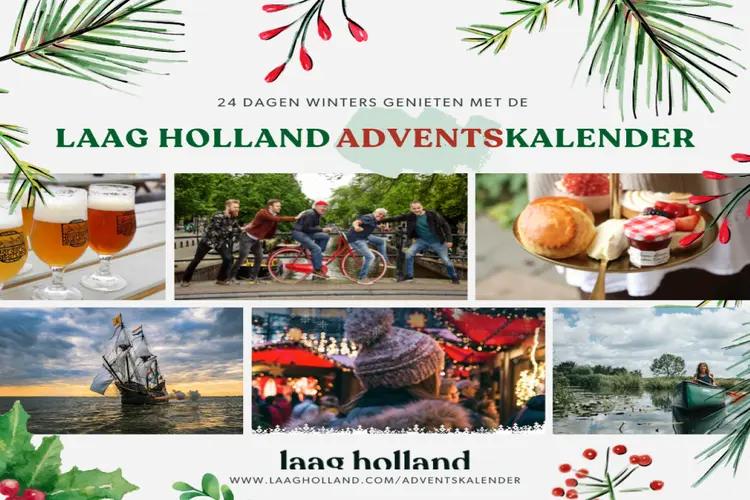 Tel af naar kerst met de Laag Holland Adventskalender