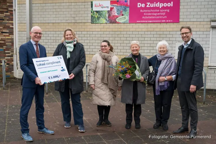 Het Alzheimer Café Purmerend wint het Lokaal Compliment 2022