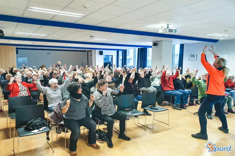 Druk bezochte bijeenkomst Spurd Senioren Fit & Voeding