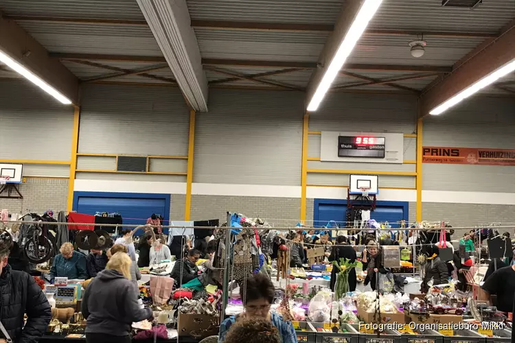 Vlooienmarkt in De Vaart op 19 maart