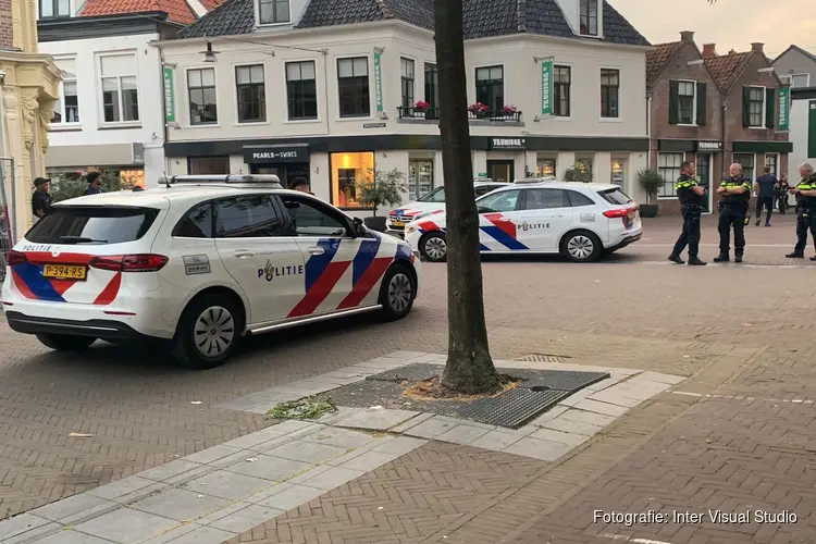 Aanhouding na verkeersconflict in centrum Purmerend