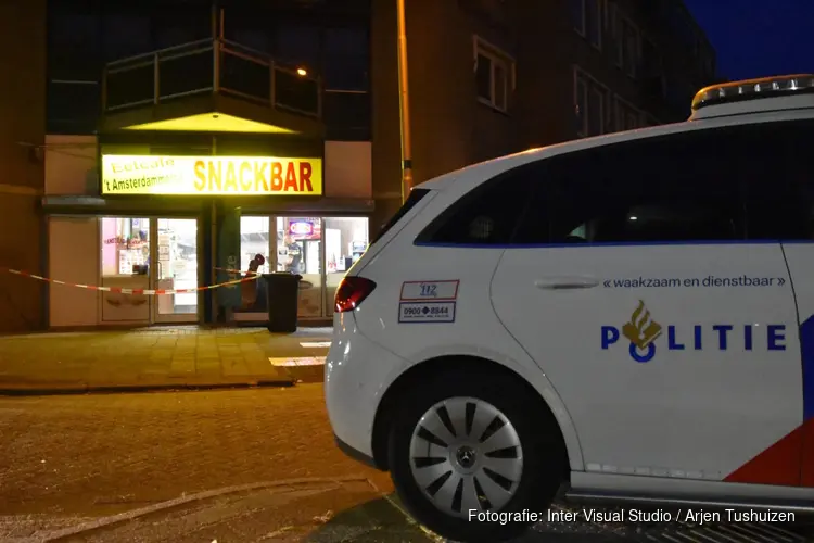 Overval op snackbar in Purmerend