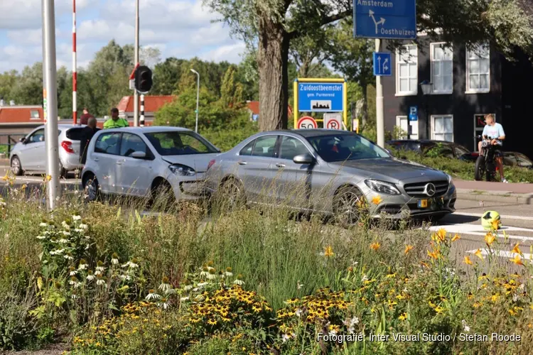 Aanhouding na kopstaartbotsing