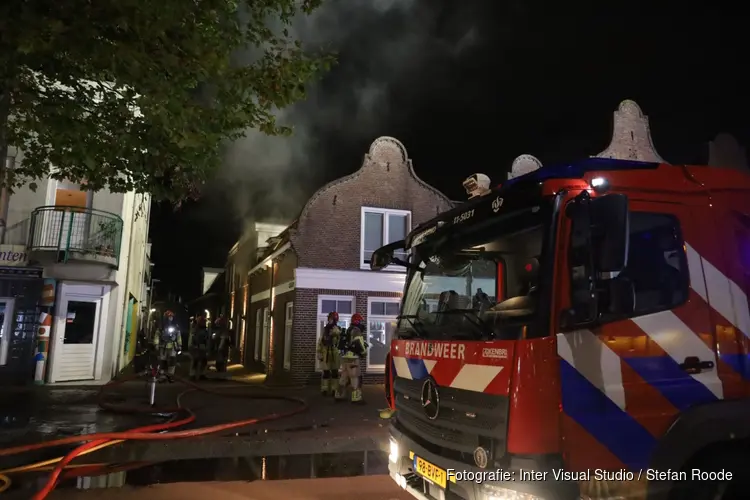 Korte brand in woning Nieuwstraat