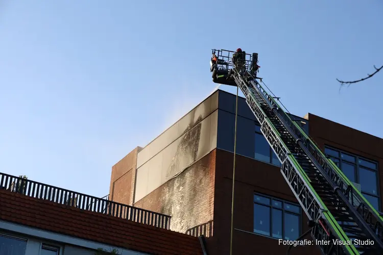 Grote brand in wooncomplex in Purmerend