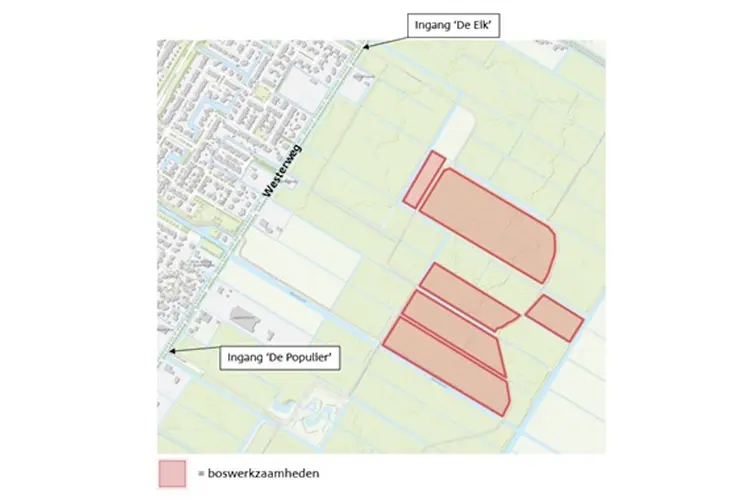 Vanaf september boswerkzaamheden in Purmerbos