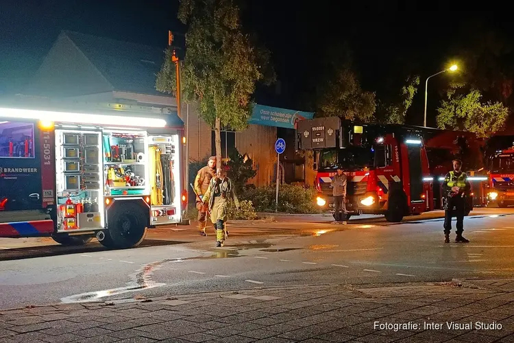 Brand in basisschool Purmerend