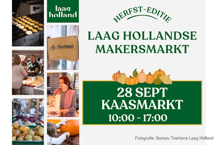 Vier de herfst op de Laag Hollandse Makersmarkt