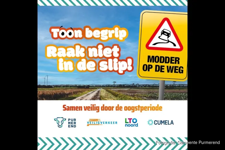 Gemeente Purmerend lanceert campagne voor veilige wegen tijdens oogstperiode