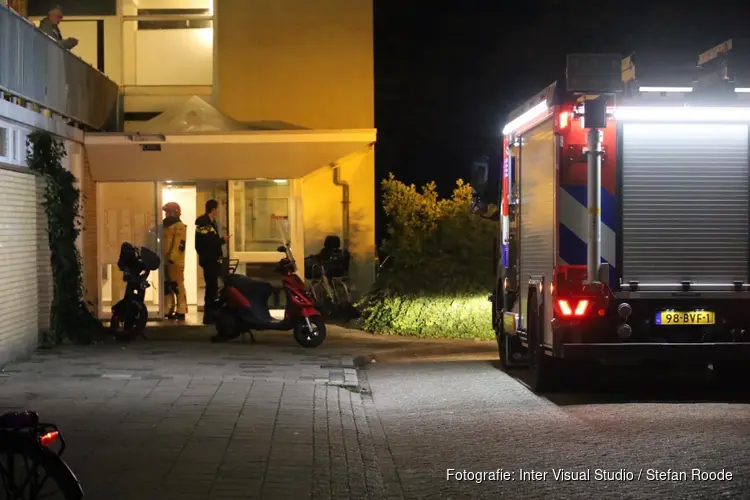 Weer brand in Purmerendse flat Anne Franklaan