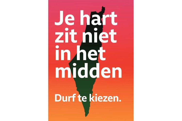 Protest flyeractie bij bibliotheek Purmerend