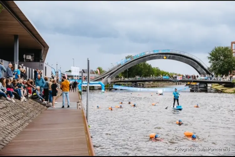 Tweede editie Swim to Fight Cancer in Noordhollandsch Kanaal Purmerend