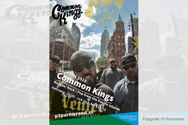 Common Kings op 18 maart in P3
