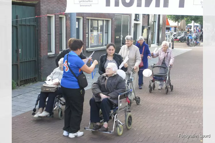 RollatorLoop door binnenstad Purmerend