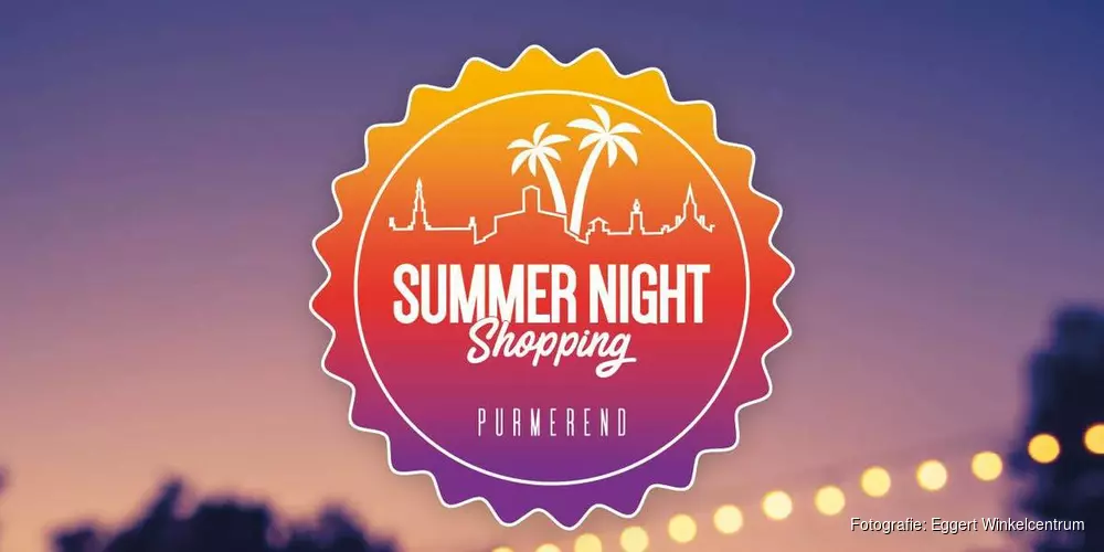 Summer Night Shopping in Purmerend