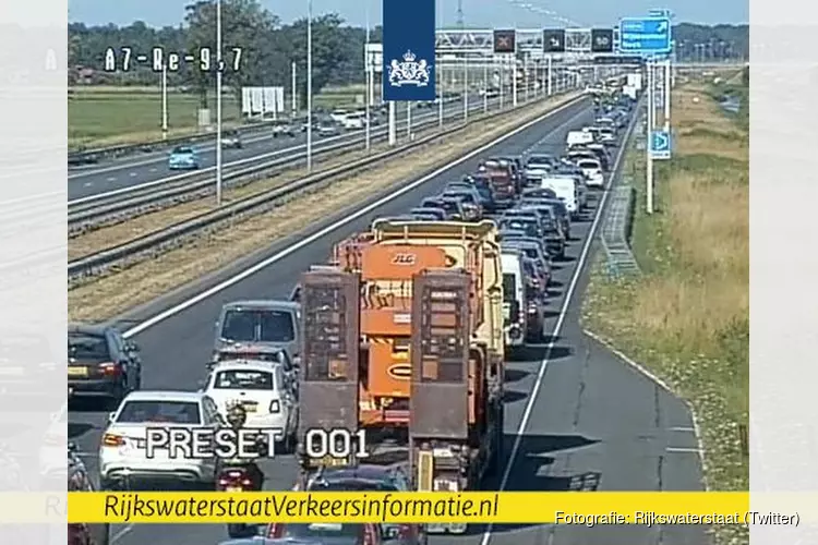 Opnieuw ongelukken op A7 en A9