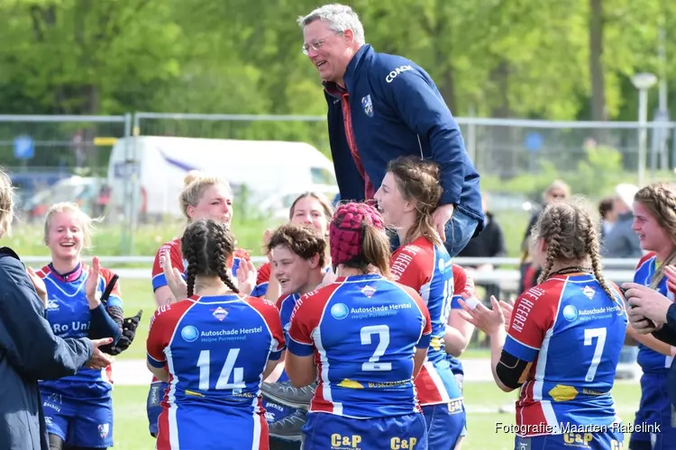 Rugbydames grijpen naast finaleplaats maar worden 3e van Nederland