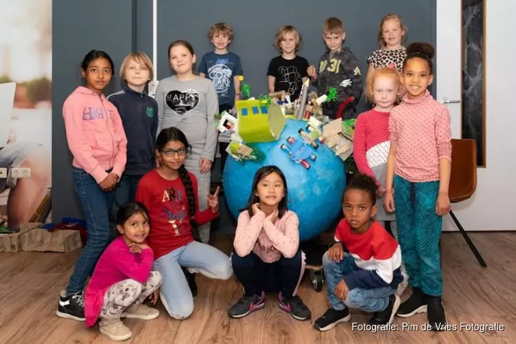 Kinderen bouwen hun eigen stukje stad