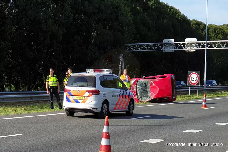 Ongeval op A7 tussen Purmerend en Hoorn